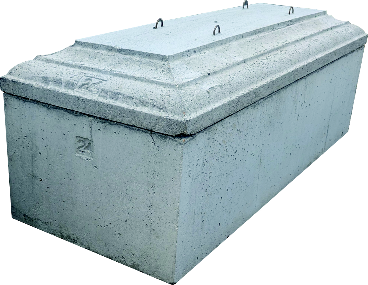 Undersized 24" Burial Container