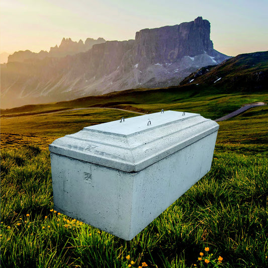 Undersized 24" Burial Container